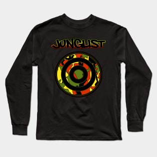 Junglist-Rasta Target Long Sleeve T-Shirt